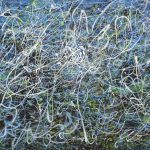 Gerhard Knell Landschaftsvisionen Landschaft Malerei Kunst Gemälde Acryl figürlich realistisch Großformatige Acrylmalerei Editionen Fine Art Prints blau weiß grün abstrakt Jackson Pollock Action Painting